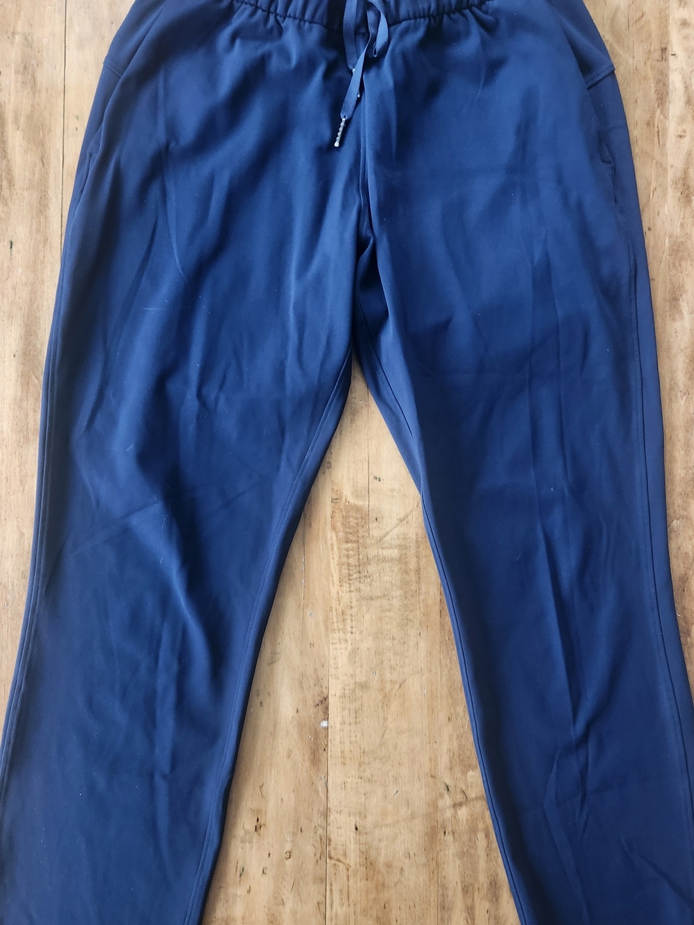 lululemon athletica Men's Deep Blue Drawstring Joggers
